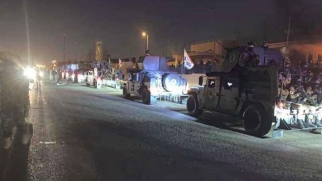 لحظة استعداد قوات المارينز لحماية سفارة أمريكا في بغداد