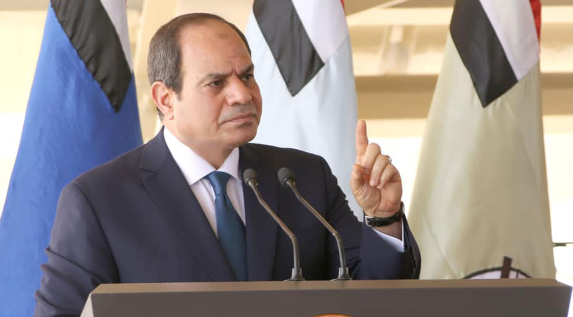 الرئيس المصري، عبدالفتاح السيسي