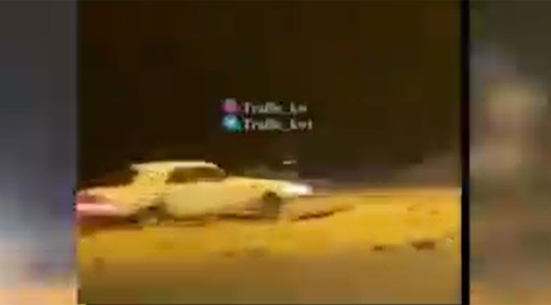 صورة منمقطع الفيديو الذي نشرته الداخلية الكويتية 