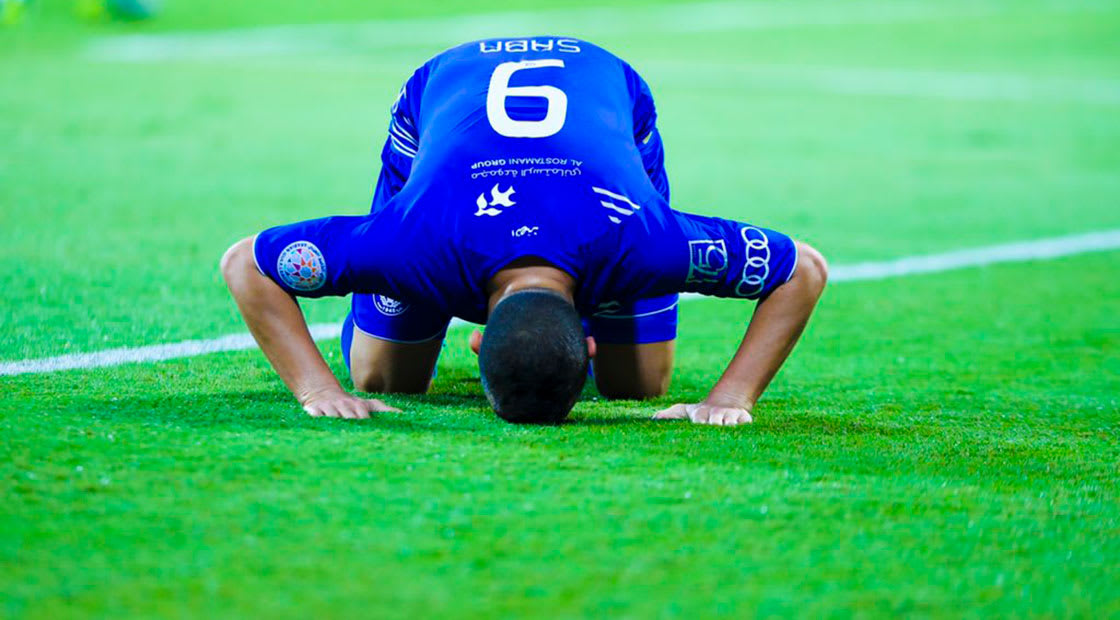 لاعب النصر الإماراتي ضياء سعد
