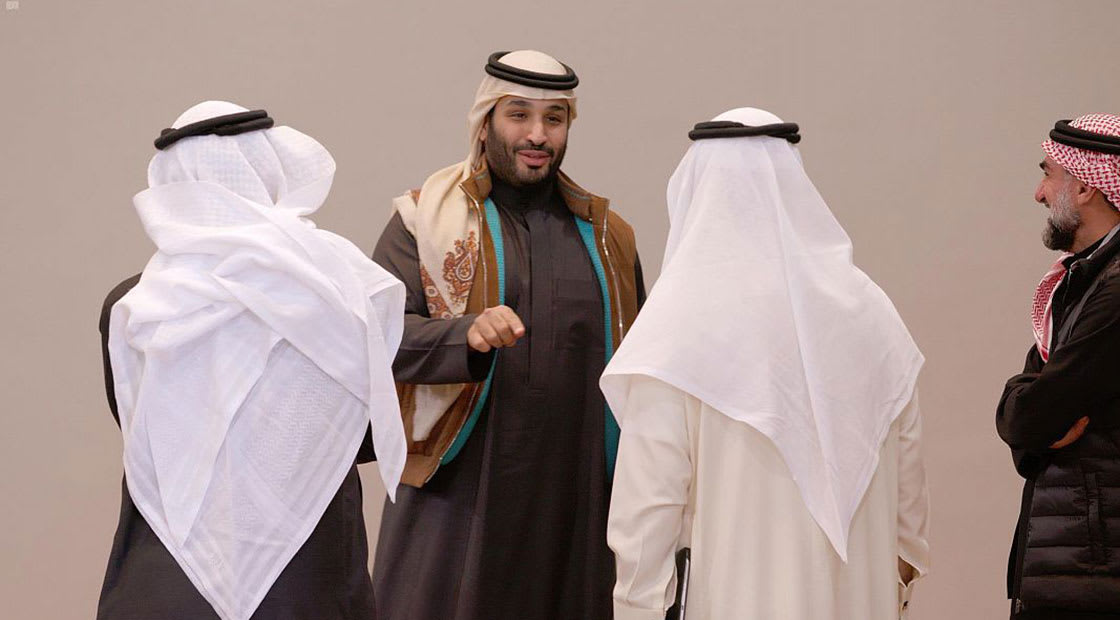 ولي عهد السعودية الأمير محمد بن سلمان خلال اجتماع صندوق الاستثمارات العامة 