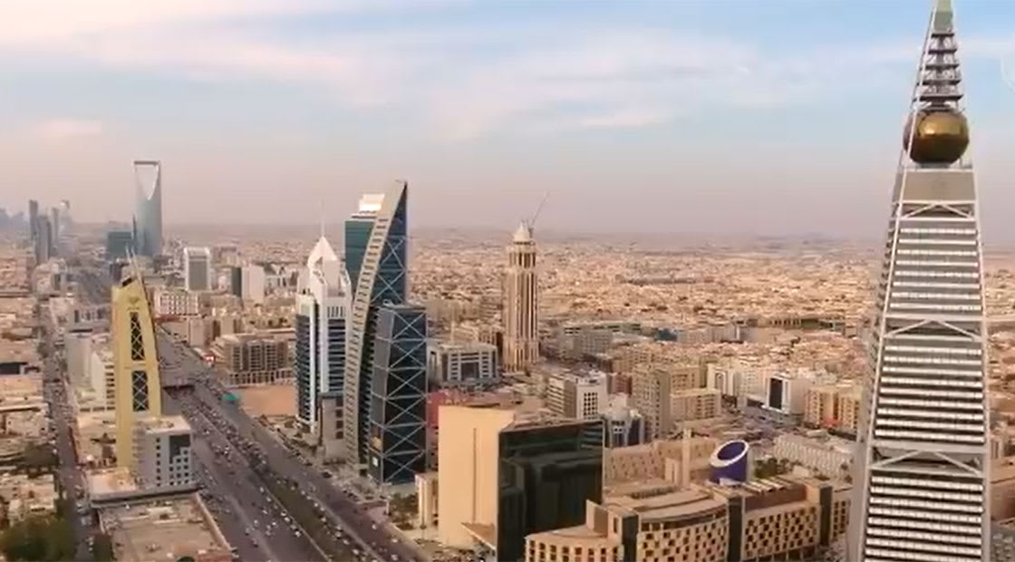 صورة عامة من العاصمة السعودية، الرياض