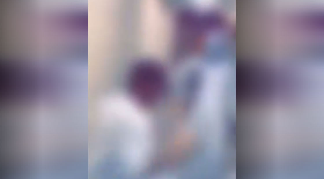 صورة من الفيديو الذي نشرته الداخلية السعودية 