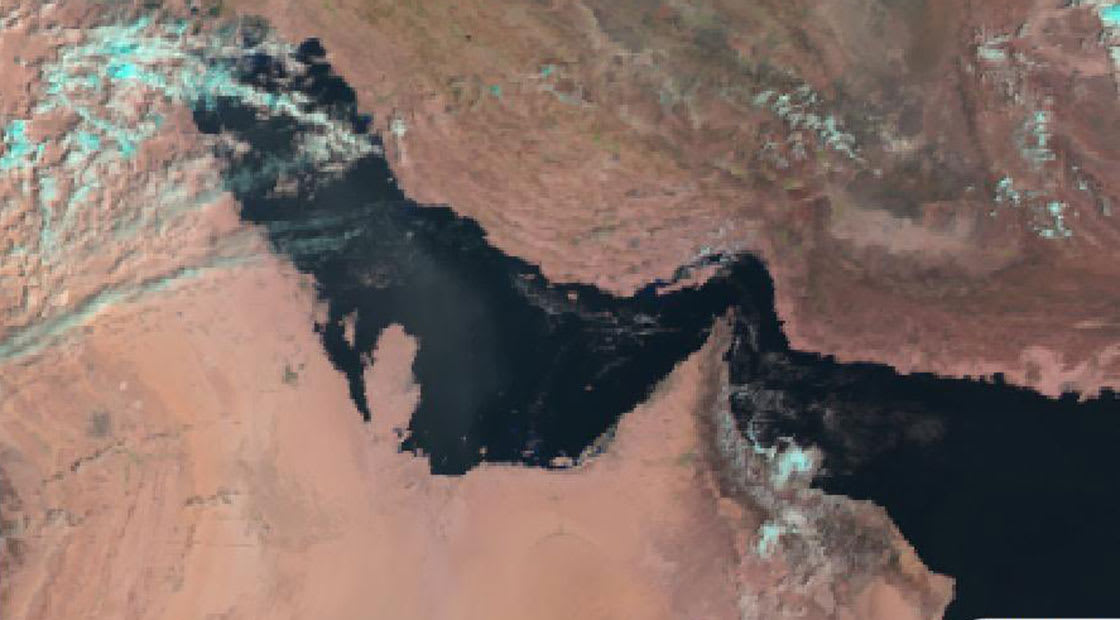 صو رة نشرتها أرصاد قطر متوقعة أمطارا متفرقة الجمعة