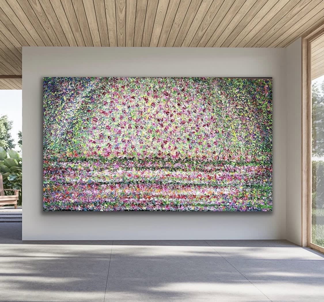 راوية زنتوت.. مقاربة تشكيلية تتجاوز السطح التقليدي للأعمال الفنية