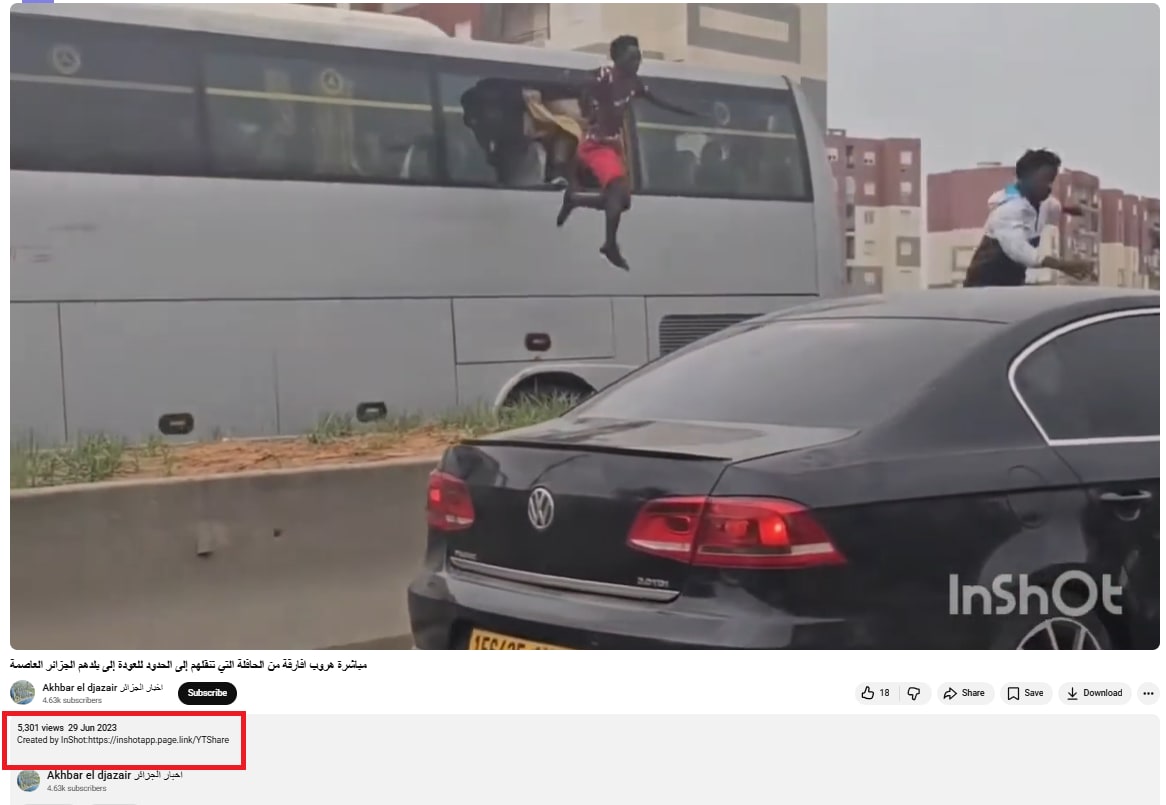 فيديو متداول لـ هروب لاجئين سودانيين قبل ترحيلهم من مصر .. هذه حقيقته