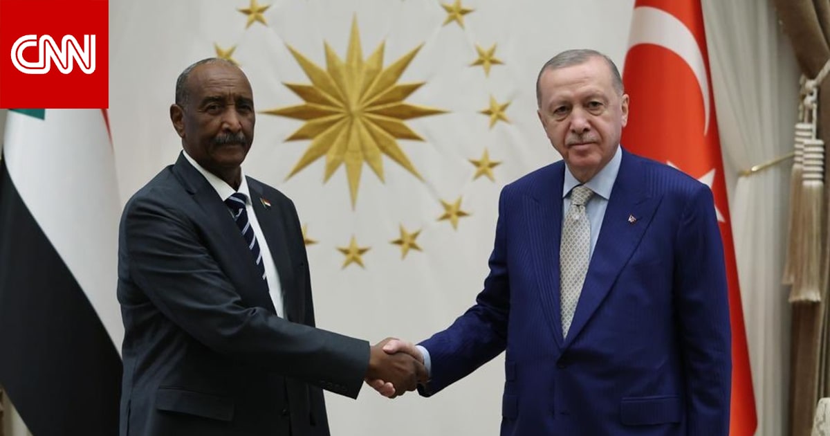 البرهان يجري مباحثات حول السودان مع أردوغان في أنقرة