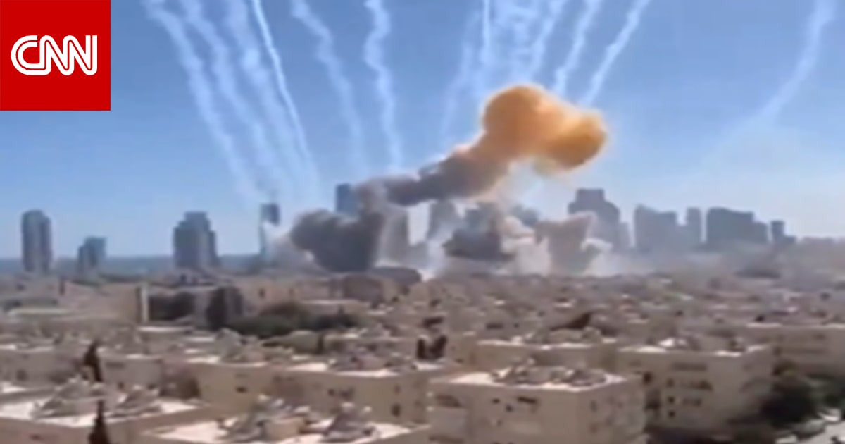 فيديو متداول لـ"صاروخ إيراني عنقودي يضرب تل أبيب".. ما صحته؟