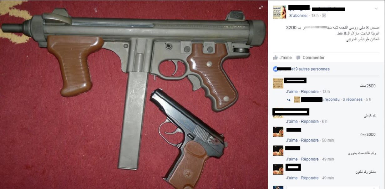 كيف تحوّل فيسبوك إلى سوق للمتاجرة بالأسلحة في ليبيا؟