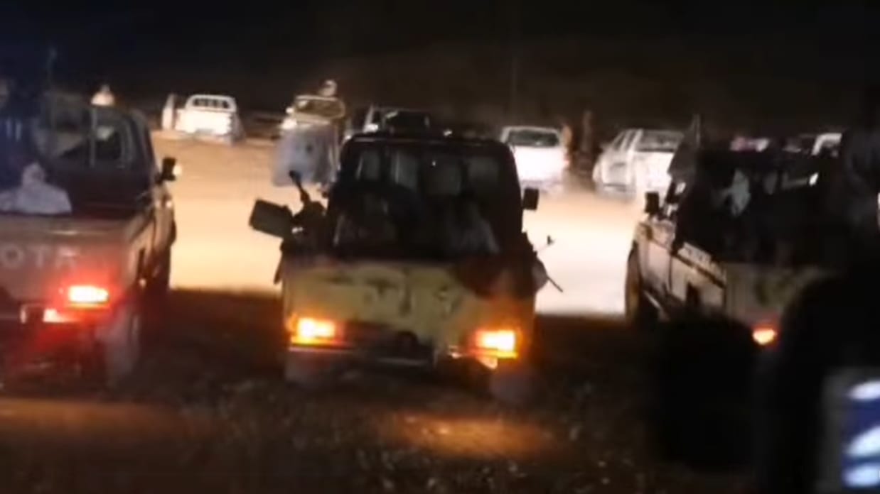 حقيقة فيديو "حشود قبائل حضرموت بعد تحركات لقوات الانتقالي"