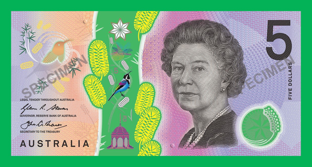 أستراليا.. إزالة صور ملوك بريطانيا من العملات النقدية فئة ال5 دولارات