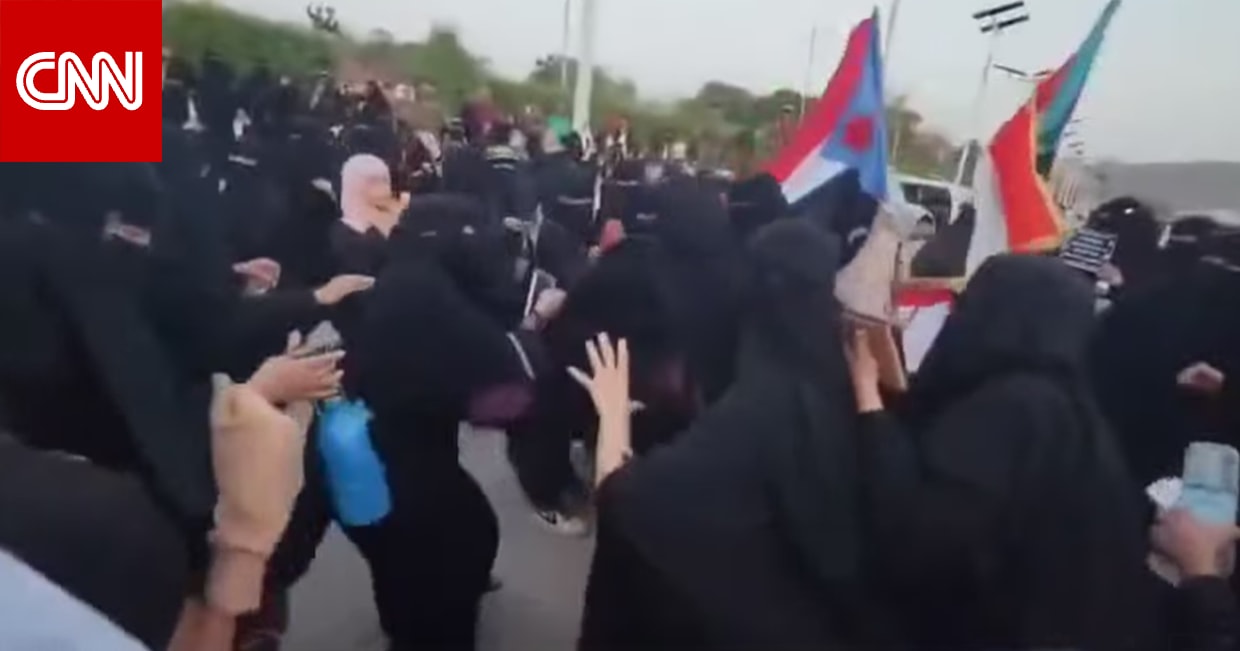 فيديو "عراك نسائي خلال اعتصام في عدن لدعم انفصال الجنوب".. هذه حقيقته