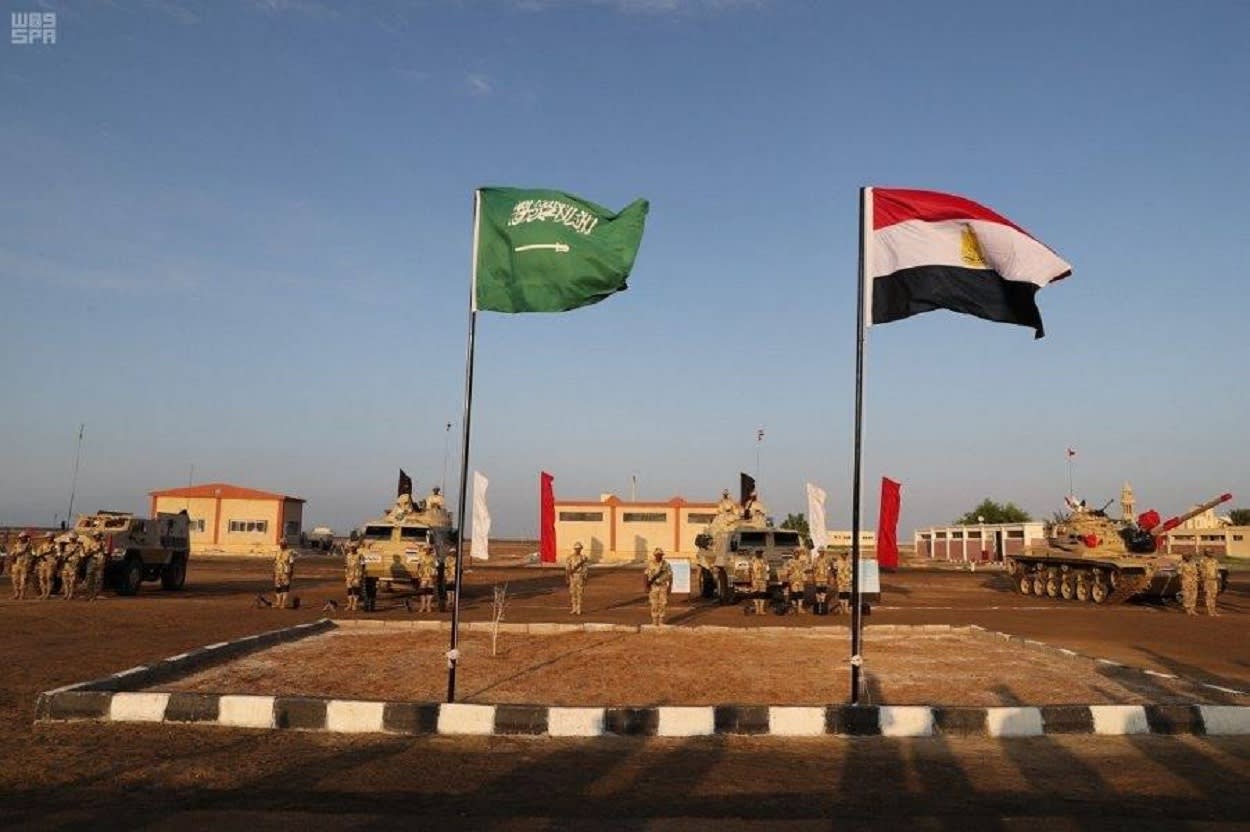 "تبوك- 4".. تدريب عسكري مشترك بين مصر والسعودية