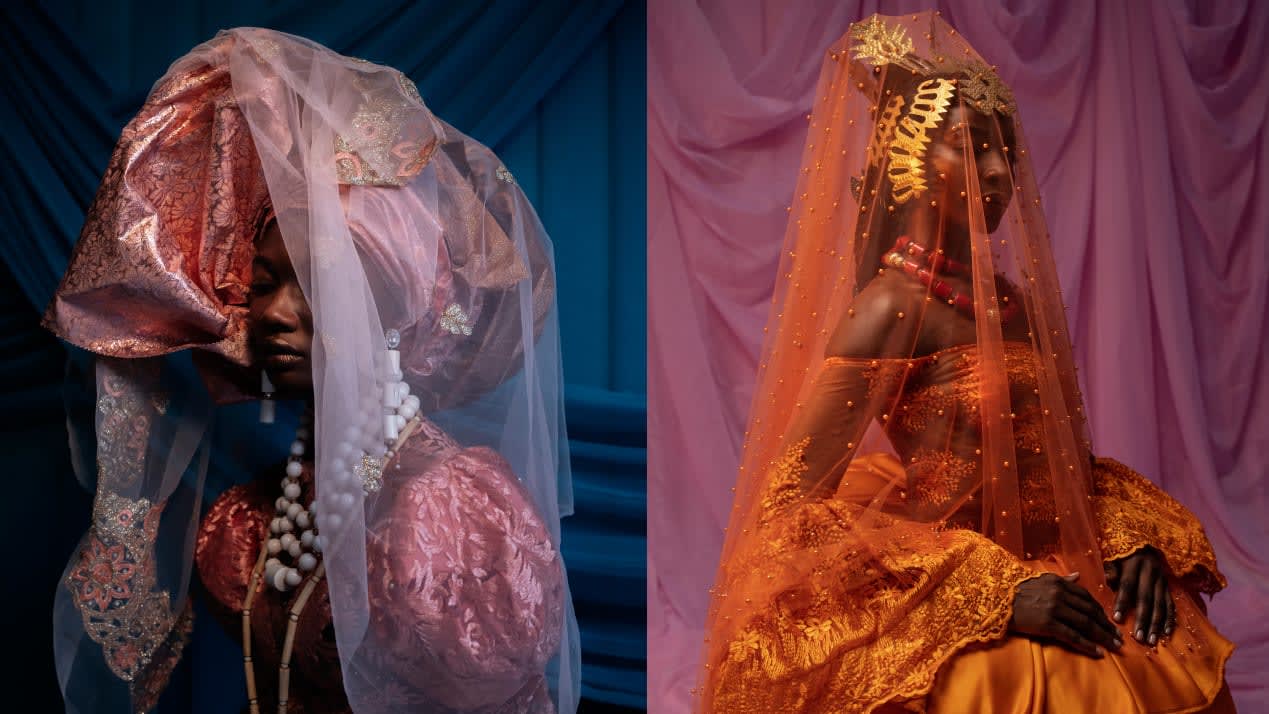 صور لعرائس نيجيريات تبوح بخبايا العادات المختلفة لكل قبيلة