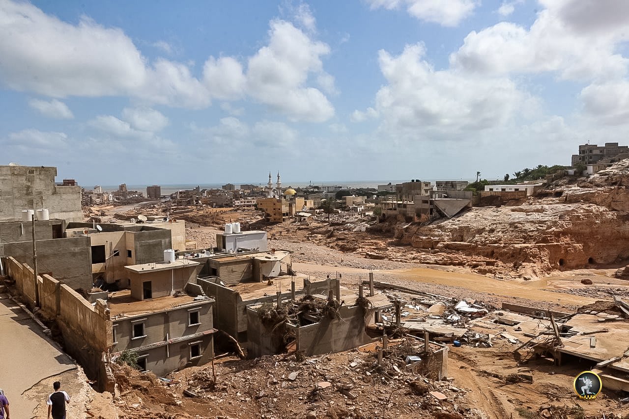 ليبيا.. صور حديثة لما حلّ في درنة بعد موجة "بارتفاع 7 أمتار" ضربت المدينة بالفيضانات