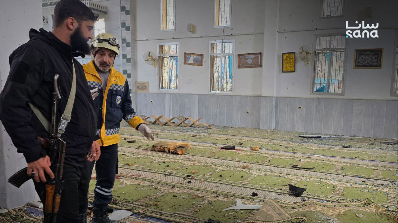 تفجير مسجد حمص 