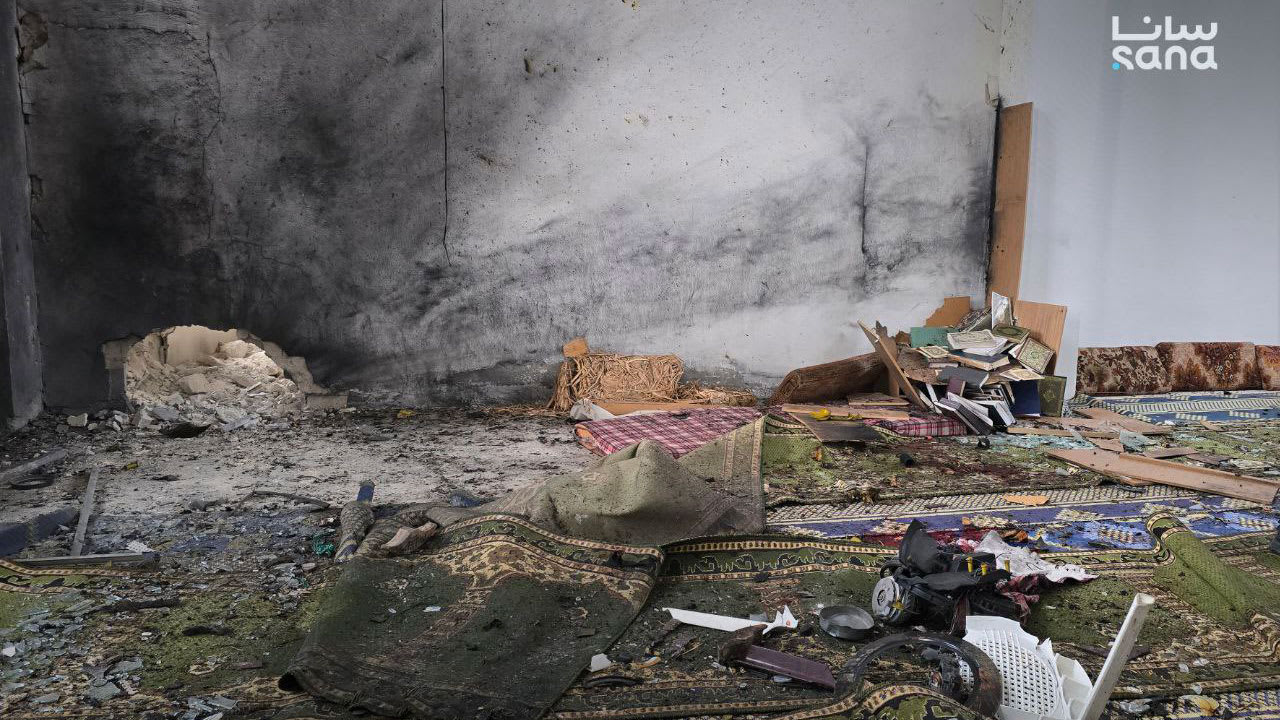 تفجير مسجد حمص 