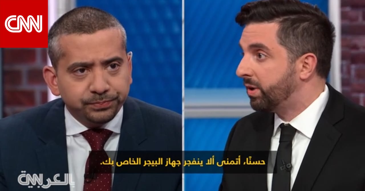 مقابلة مهدي حسن تشعل ضجة بعد تصريح محلل: "أتمنى ألا ينفجر البيجر الخاص بك"