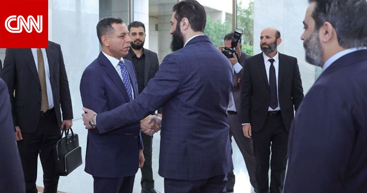 سوريا.. أحمد الشرع يشعل ضجة بصورة استقبال رئيس مخابرات العراق