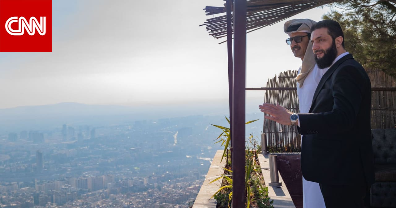 سوريا.. فيديو حراسة موكب أمير قطر بدمشق ولقطة مع أحمد الشرع تثير تفاعلا