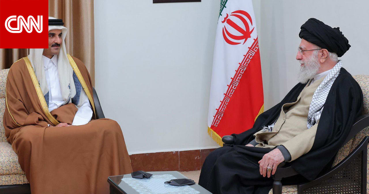 جملة قالها خامنئي لأمير قطر في طهران تثير تفاعلا وتساؤلات