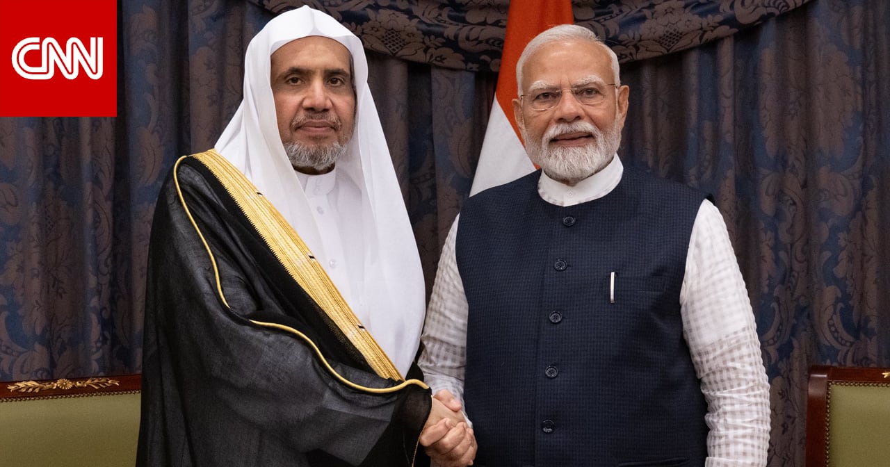 قبل مغادرة السعودية.. الكشف عن فكرة ناقشها مودي وأمين "العالم الإسلامي" محمد العيسى