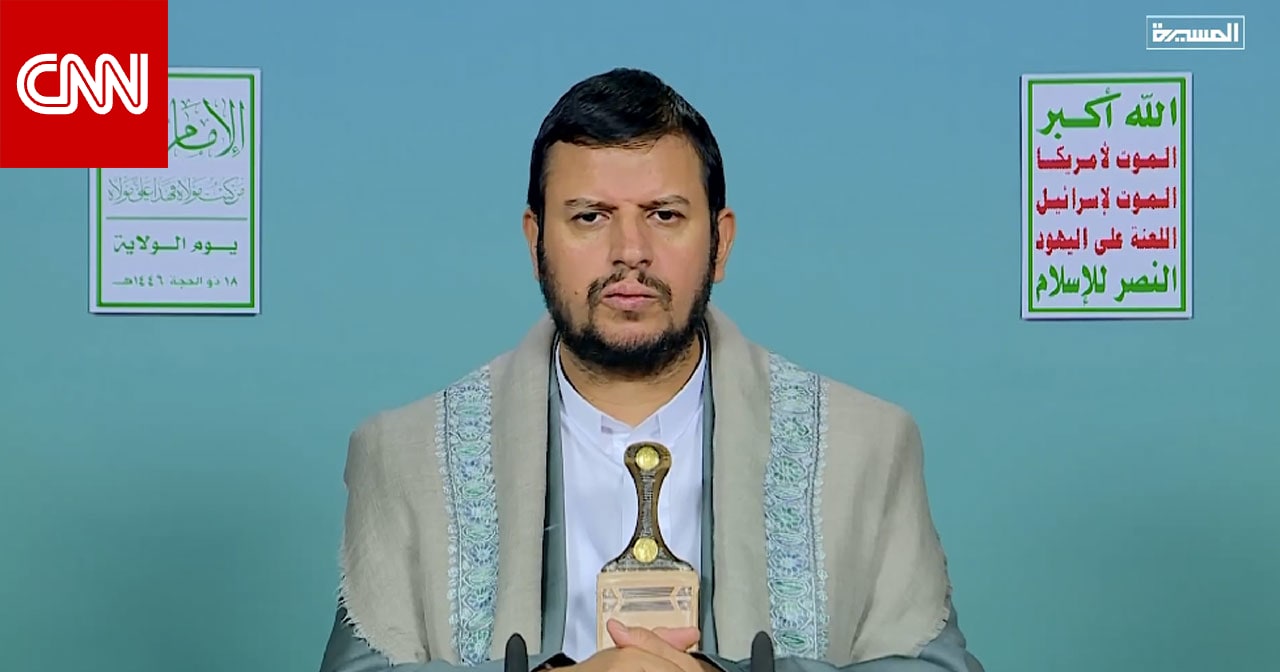 أول تعليق من عبدالملك الحوثي على الضربة الإسرائيلية بإيران وموقف دول المنطقة