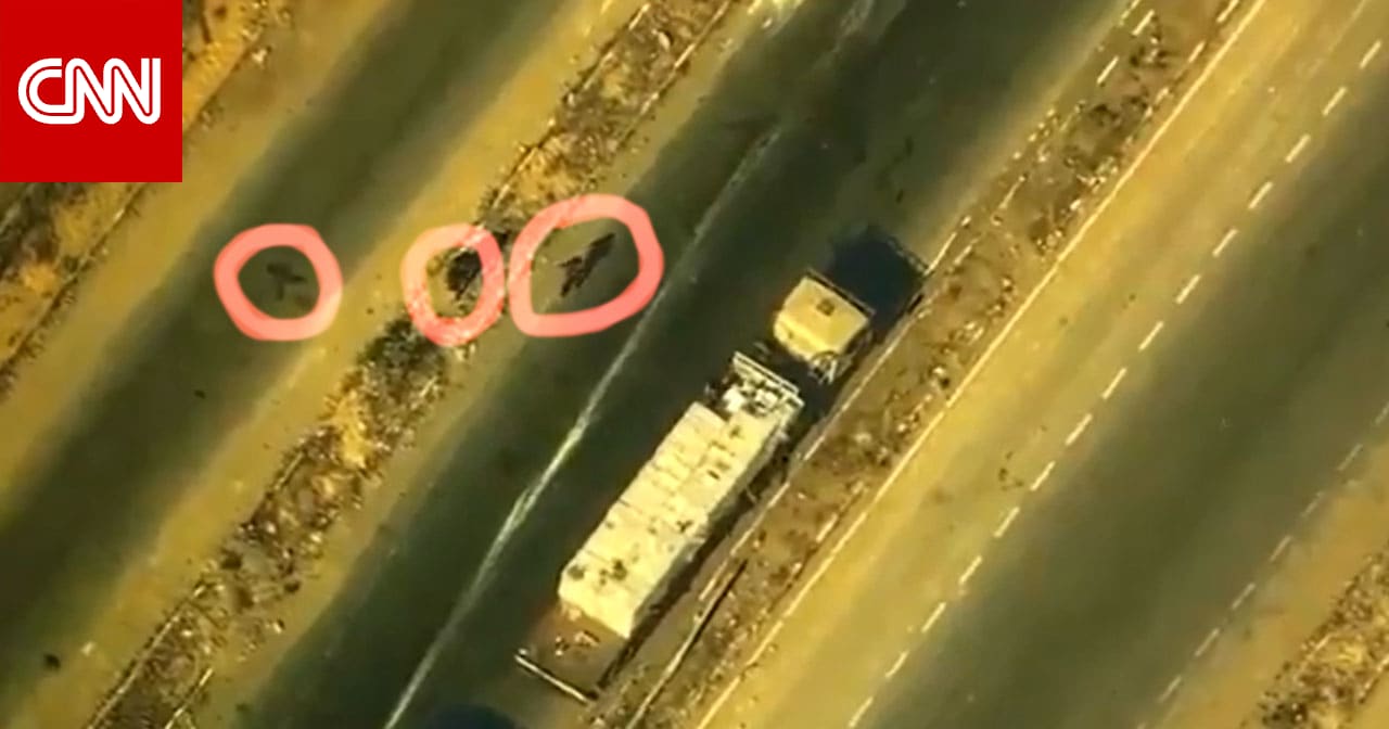 غزة.. الجيش الأمريكي يكشف بفيديو ما فعلته حماس بشاحنة مساعدات