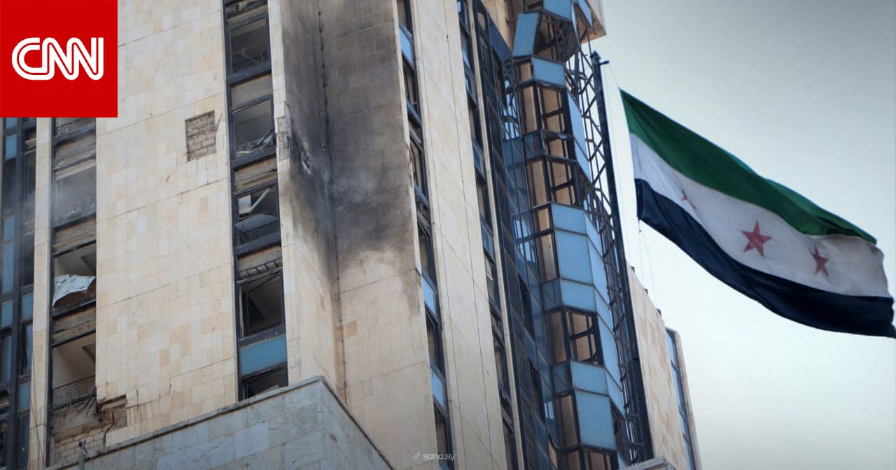 سوريا.. فيديو لحظة انفجار "درون" ضرب مبنى محافظة حلب