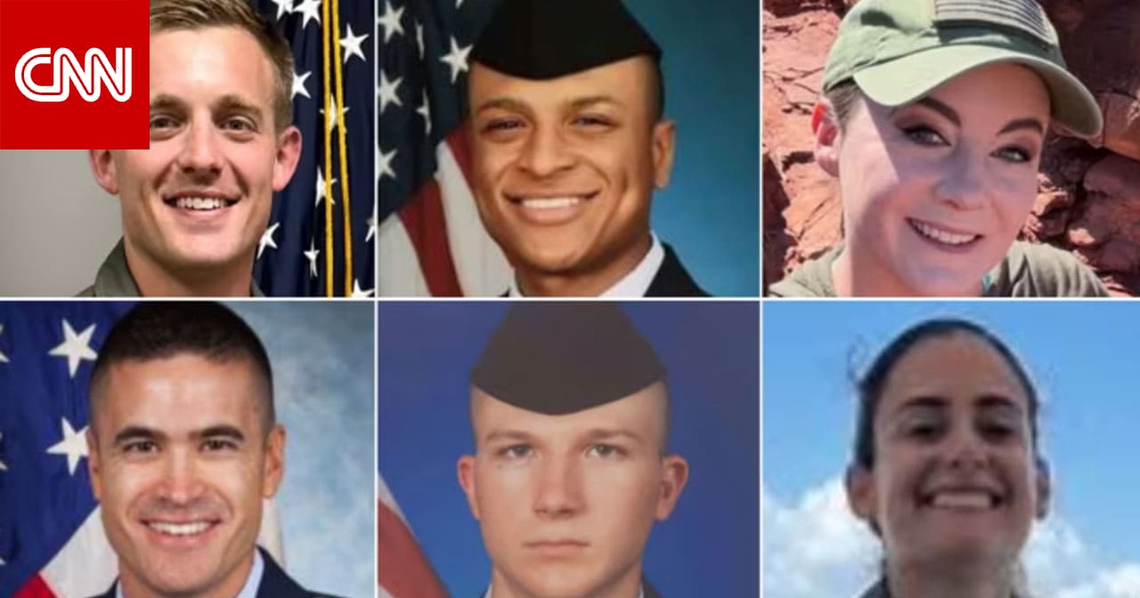 صور القتلى بسقوط الطائرة الأمريكية في العراق.. البنتاغون يكشف معلومات جديدة