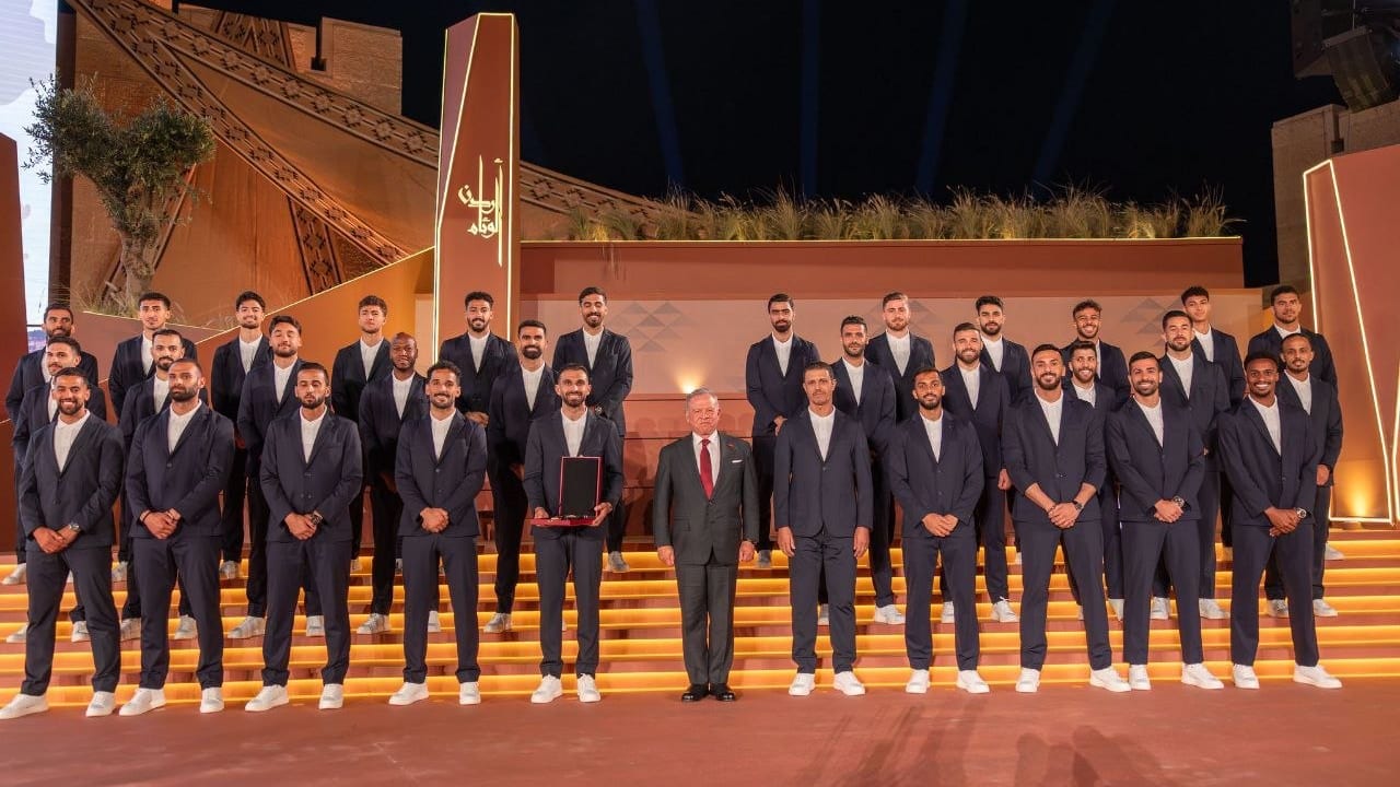 Jordanian King celebrates Nashama team on Independence Day