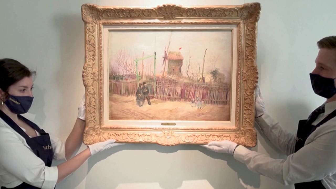 لوحة عمرها 100 عام تظهر لأول مرة.. وتعرض في مزاد من توقيع الفنان فان جوخ 