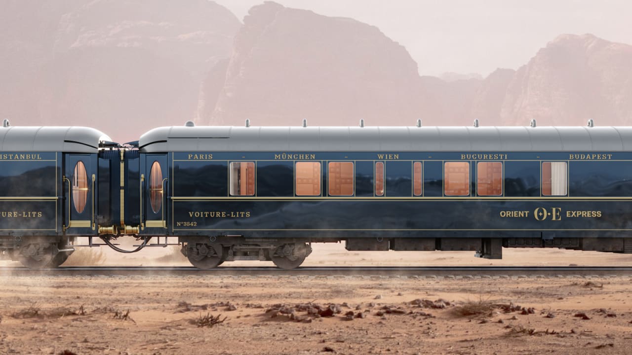 الكشف عن التصاميم الداخلية لعربات قطار Orient Express المبهرة