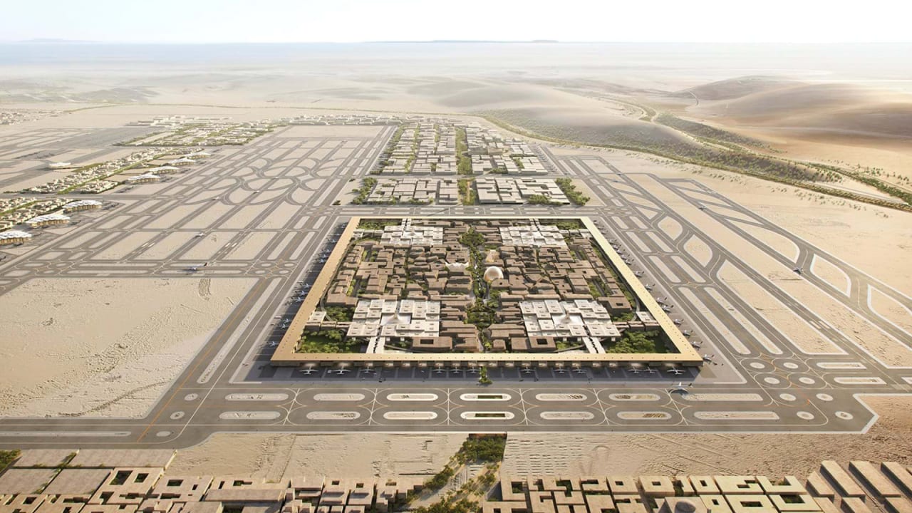 السعودية تخطّط لبناء أحد أكبر مطارات العالم في الرياض