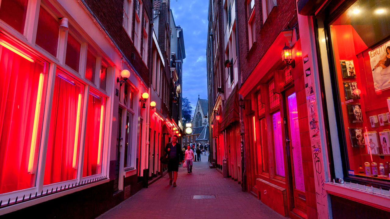 منطقة الضوء الأحمر في أمستردام