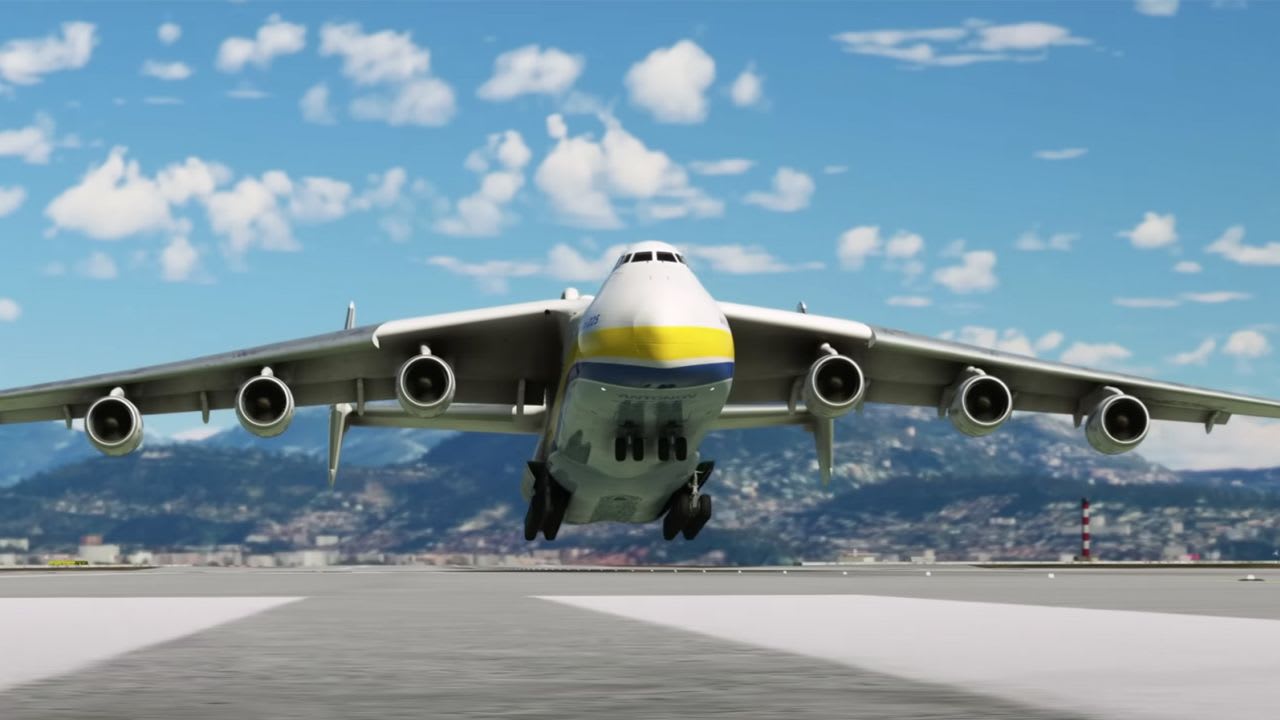 أكبر طائرة في العالم تُحلّق مجددًا في تطبيق محاكاة للطيران