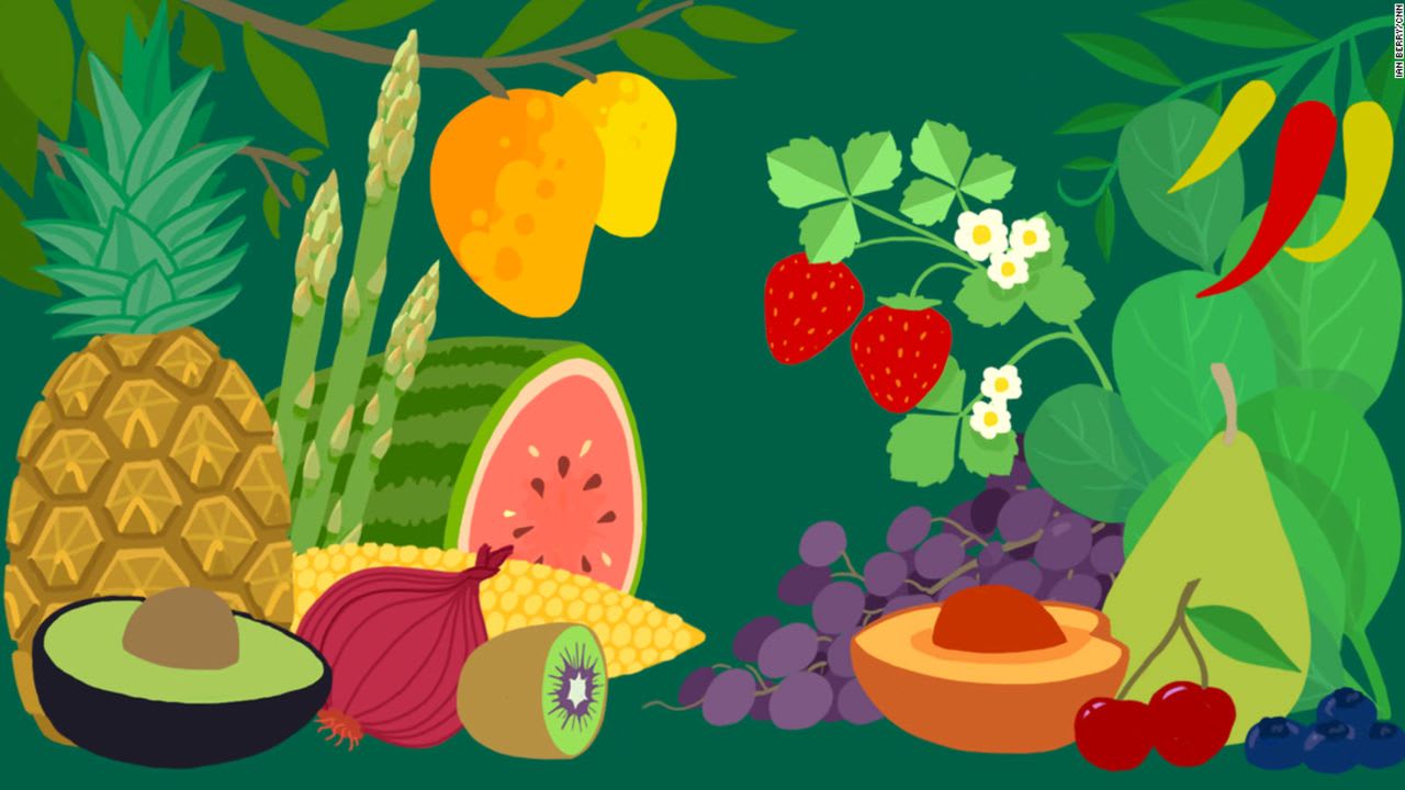 مبيدات حشرات في الخضار والفاكهة: قائمة 2023 للأطعمة الأكثر والأقل تلوثًا