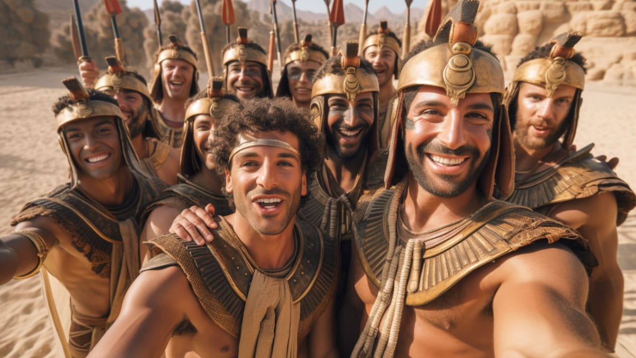 من المصريين القدامى إلى رجال الكهوف.. كيف تبدو صورة "سيلفي" عبر حقب تاريخية مختلفة؟