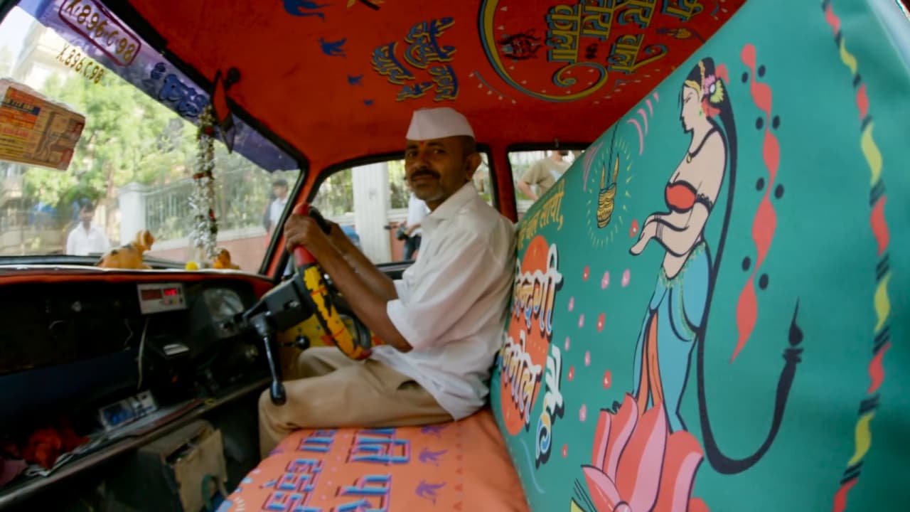 رسائل لتغيير المجتمع في سيارات التاكسي في مومباي