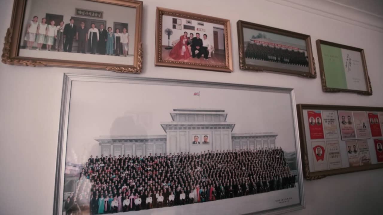 كاميرا CNN في منزل عضوة بارزة في الحزب الحاكم بكوريا الشمالية