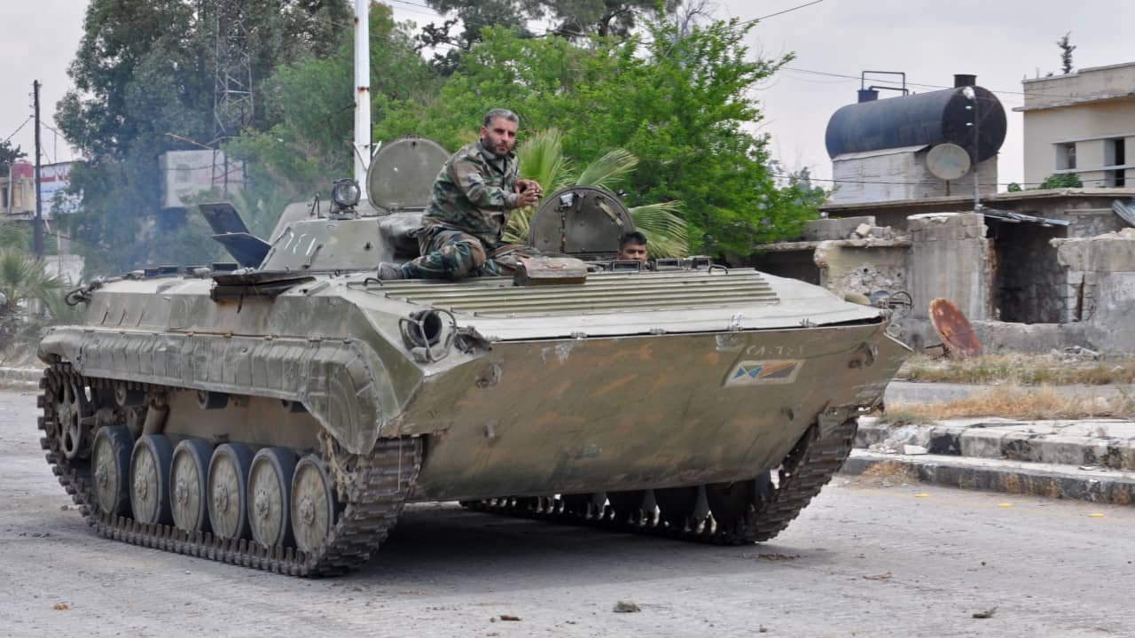 الجيش السوري يعلن سيطرته الكاملة على الحجر الأسود ومخيم اليرموك