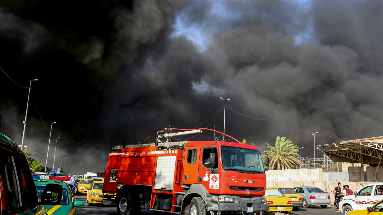 القضاء العراقي يعلن توقيف 4 متهمين بحريق مفوضية الانتخابات