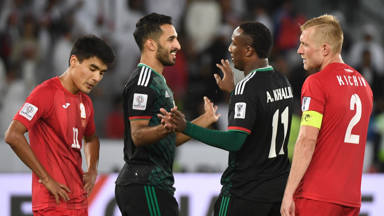 الإمارات تهزم قرغيزستان "بصعوبة" وتضرب موعدا مع أستراليا 