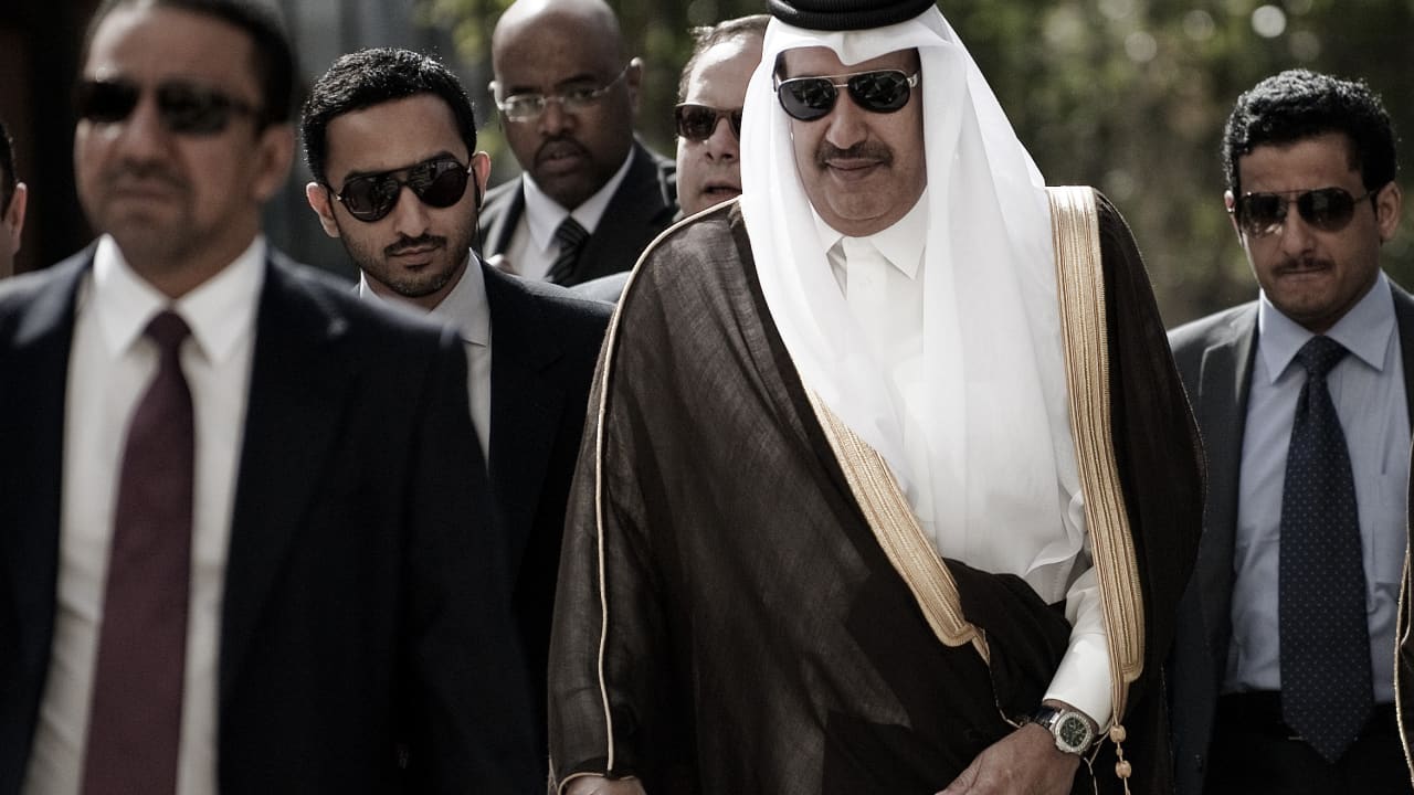 صورة أرشيفية لرئيس وزراء قطر الأسبق حمد بن جاسم 