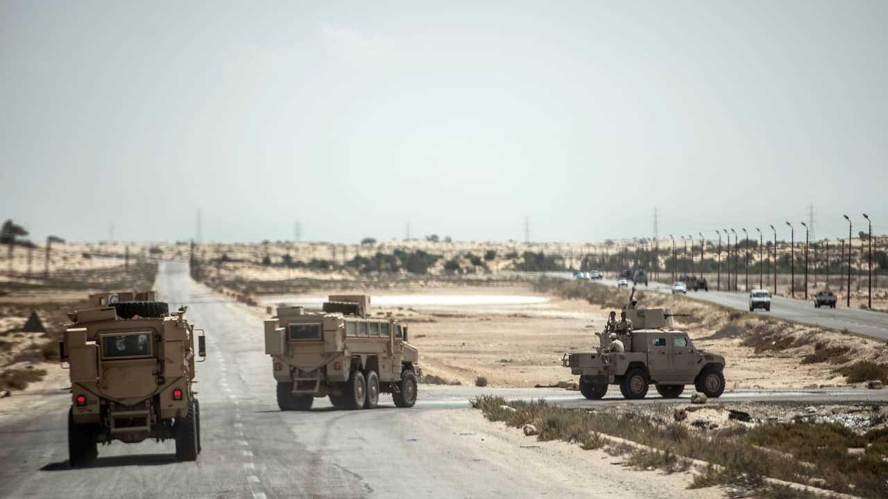 الجيش المصري يعلن إحباط هجوم إرهابي بشمال سيناء.. ومقتل 18 من منفذيه