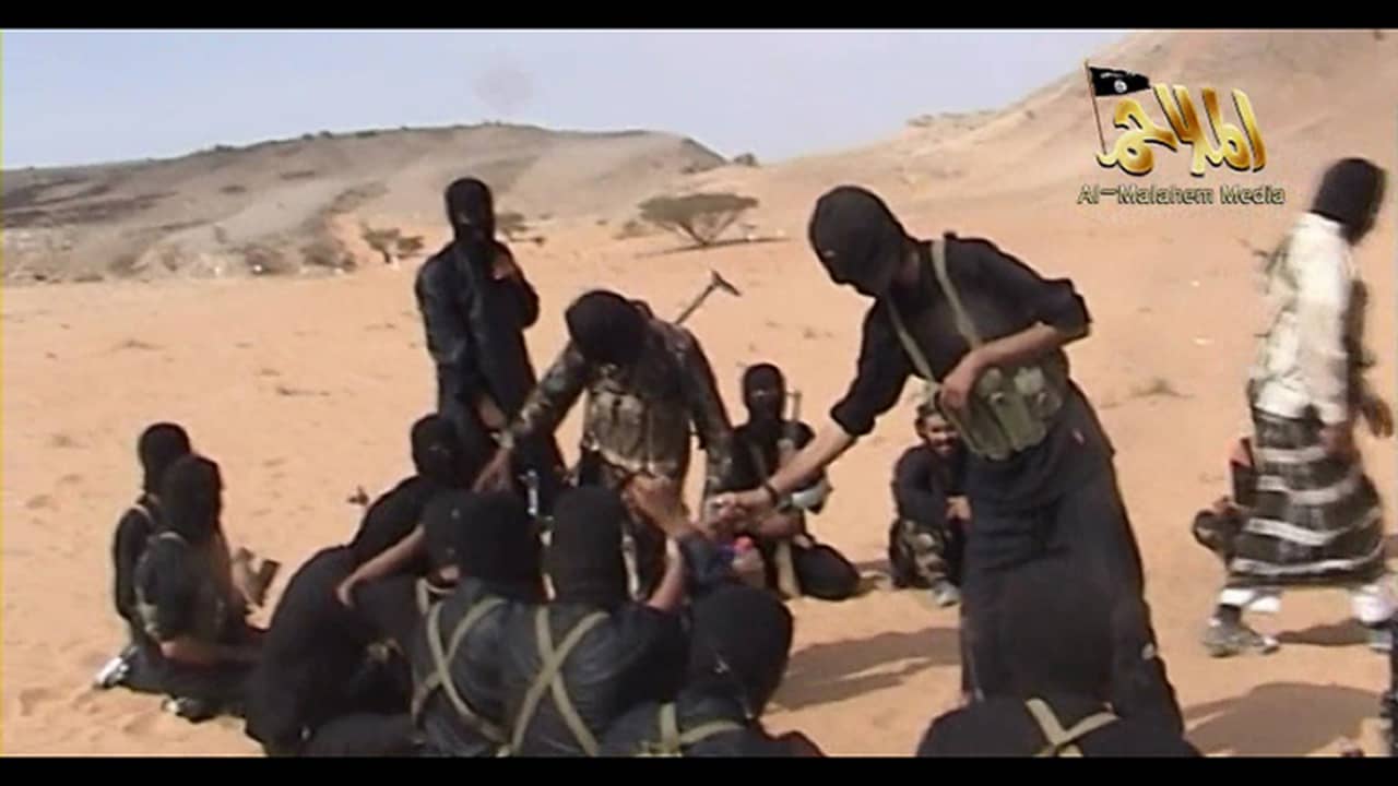صورة أرشيفية من مقطع فيديو للقاعدة في شبه الجزيرة العربية العام 2010