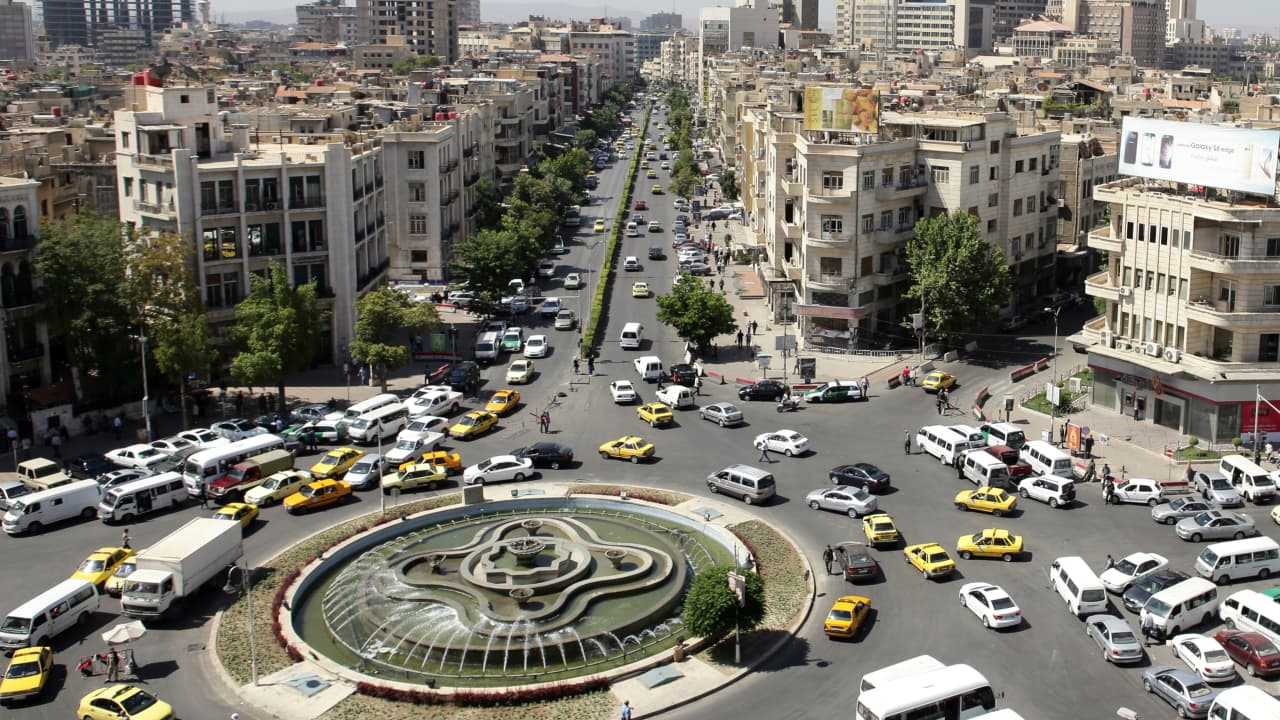 صورة أرشيفية عامة من العاصمة السورية، دمشق