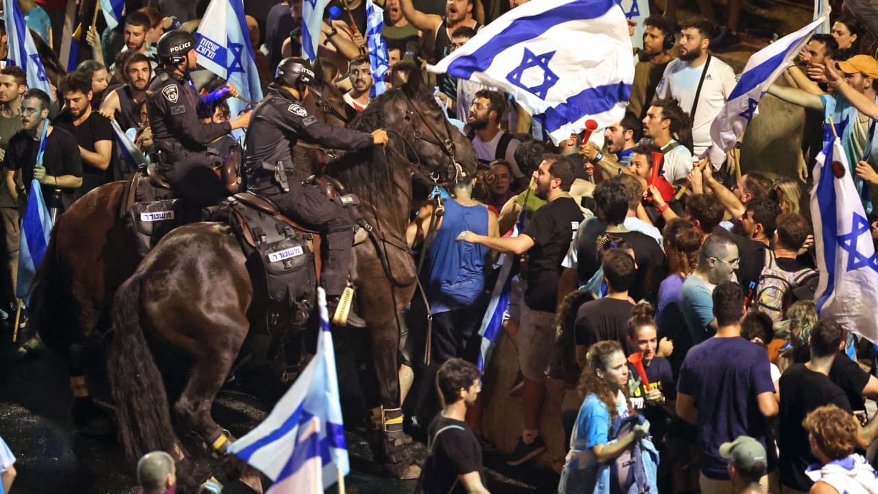 وزير إسرائيلي: بايدن لم يطلب من نتنياهو وقف مشروع قانون الإصلاح القضائي