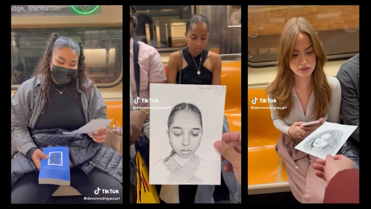 يرسم مرتادي مترو الأنفاق في نيويورك.. شاهد كيف صعد هذا الفنان للشهرة