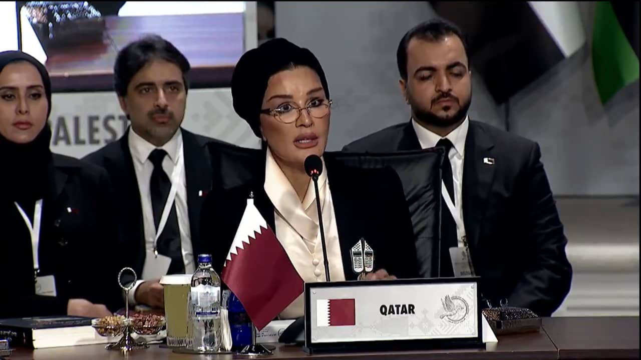 قطر.. الشيخة موزا تثير تفاعلا بتصريح عن غزة من تركيا
